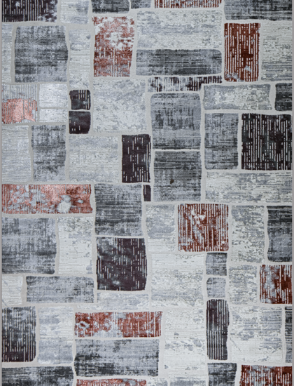 38471A stan ROSE FLS / L.GREY