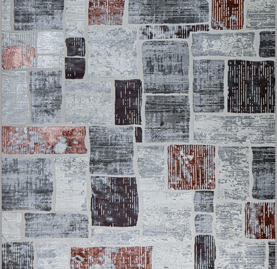 38471A stan ROSE FLS / L.GREY