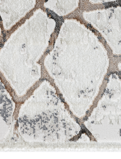 37888A stan BROWN FLS / BEIGE FL