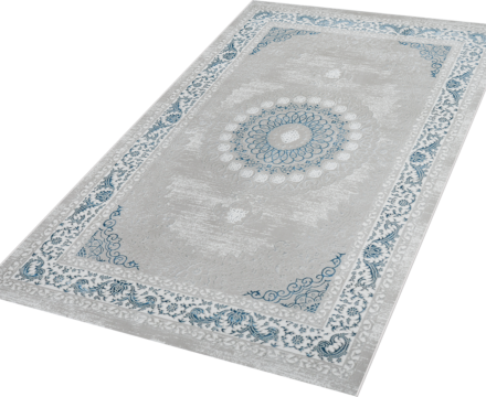 39888A stan BLUE FLS / BEIGE COK