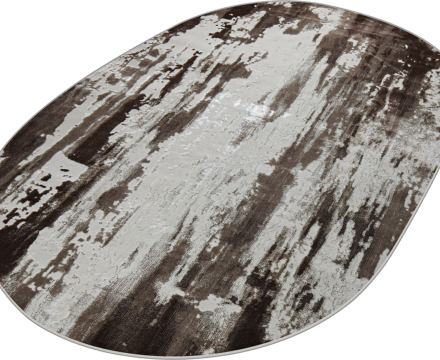 37107A oval BROWN / D.BEIGE