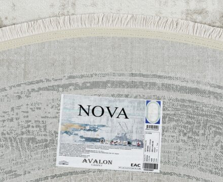 38720A oval GREEN / CREAM