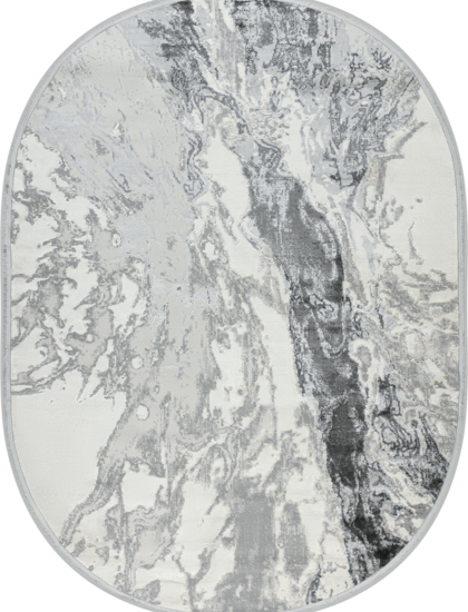 51266B oval GREY / L.GREY