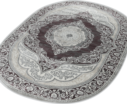 36868J oval L.GREY / LILA