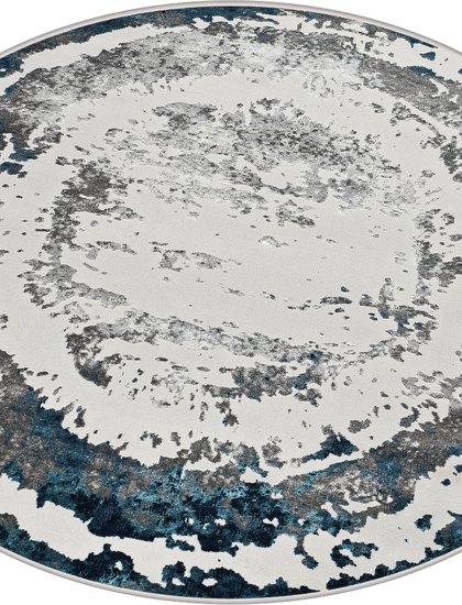 36897J daire BLUE FLS / L.GREY