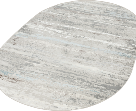 36556A oval L.BEIGE / BLUE