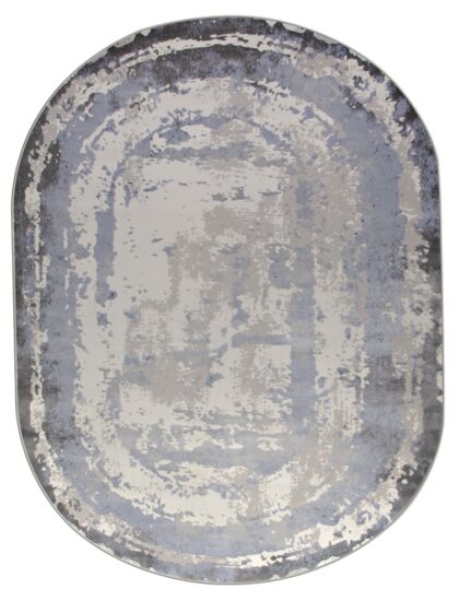 36897J oval BLUE / GREY