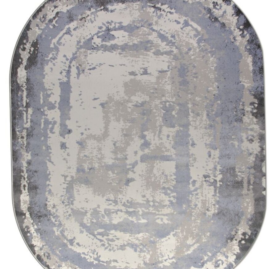 36897J oval BLUE / GREY