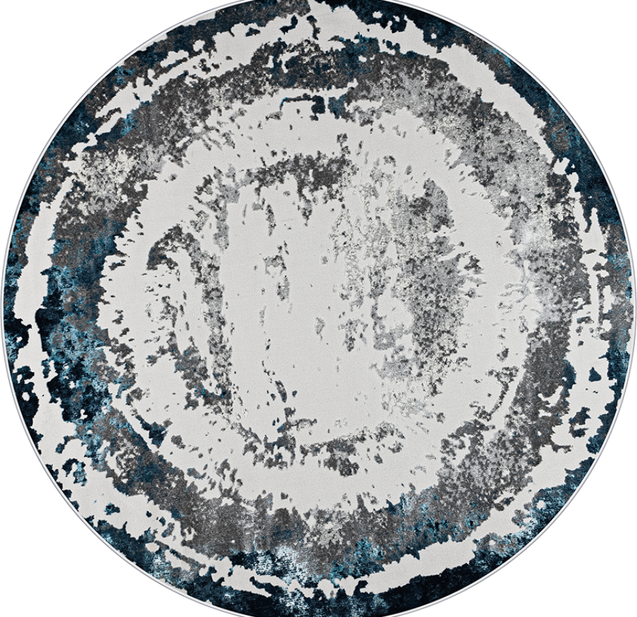 36897J daire BLUE FLS / L.GREY