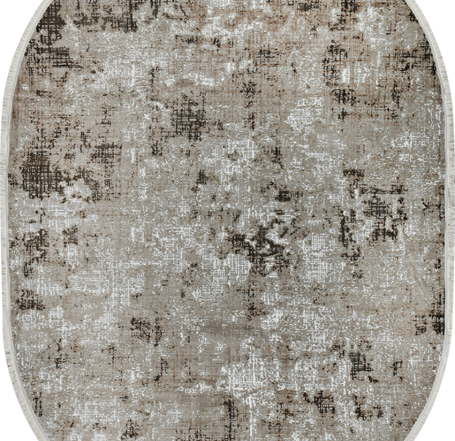 36941A oval BROWN / BEIGE