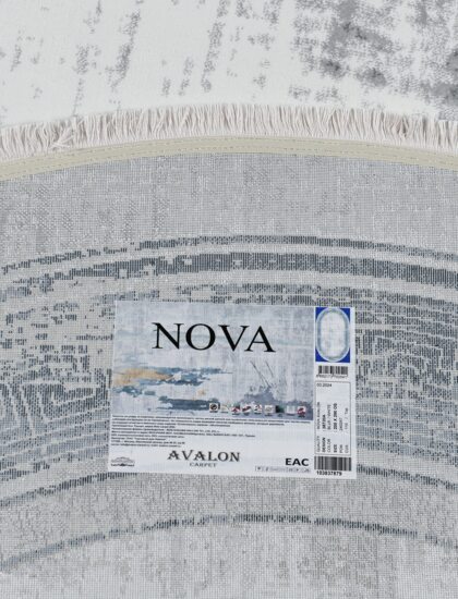 38720A oval BLUE / WHITE