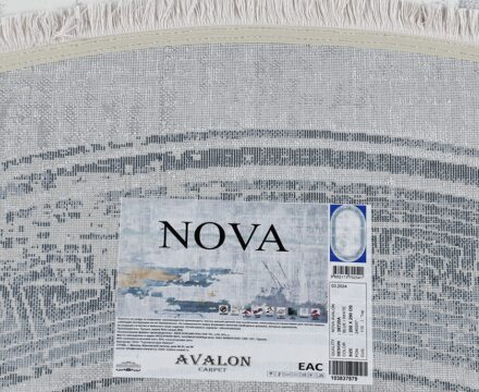 38720A oval BLUE / WHITE