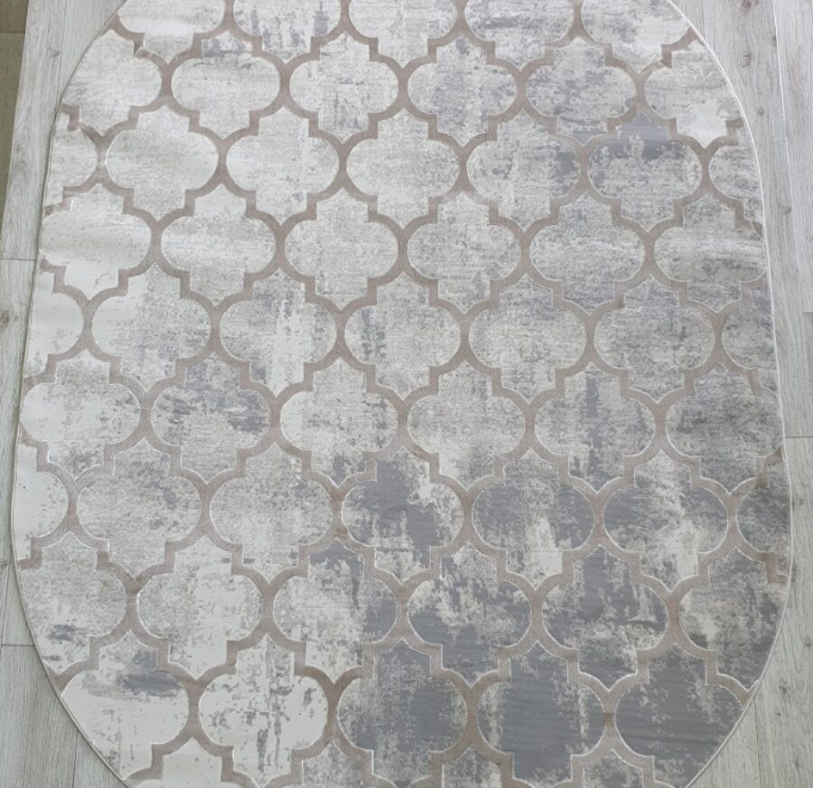 36557A oval L.BEIGE / L.BEIGE