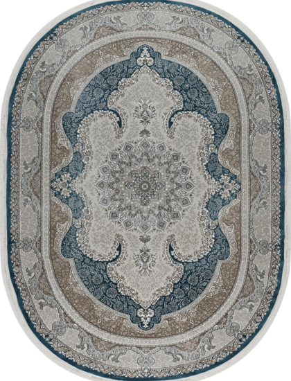 36945A oval BLUE / BLUE