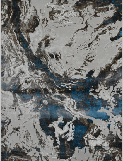 38508B stan BLUE FLS / BEIGE COK