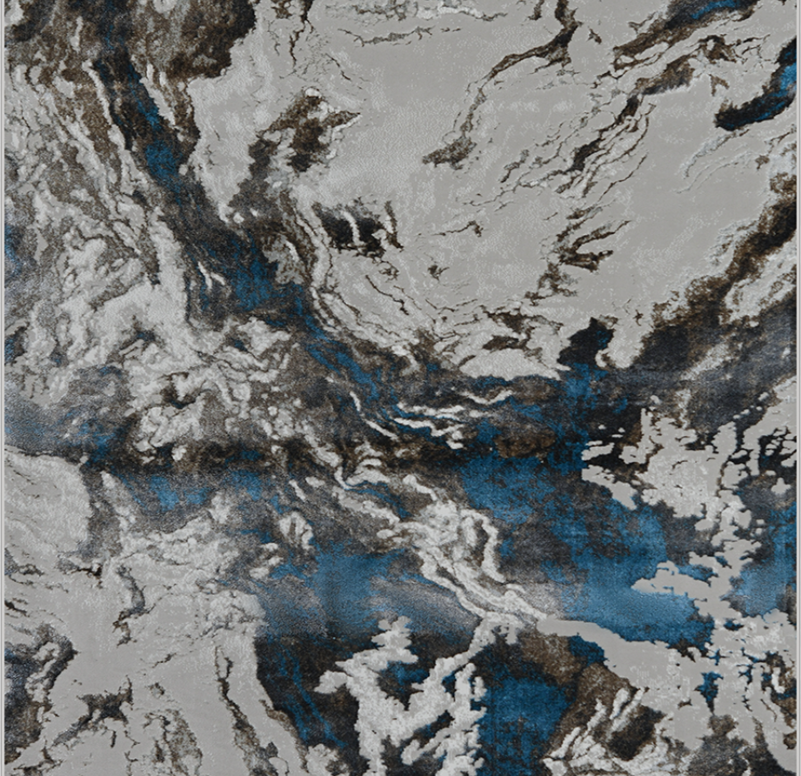 38508B stan BLUE FLS / BEIGE COK