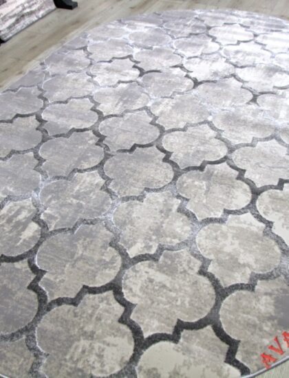 36557A oval GREY / GREY