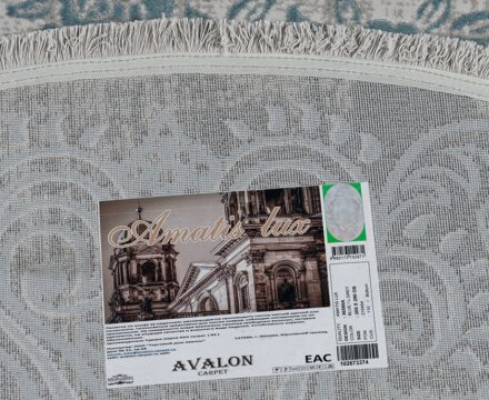 36560A oval BLUE / L.GREY