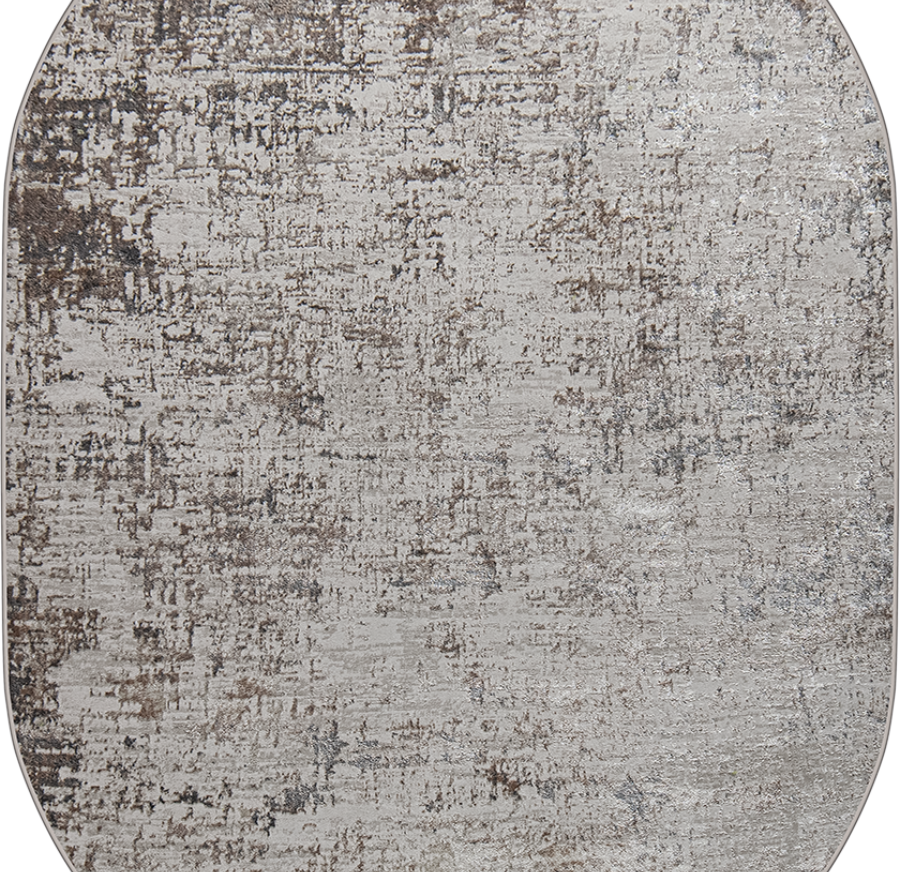 38554A oval GREY FLS / CREAM FLS