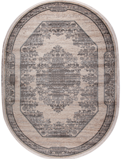 36972X oval L.BEIGE / L.GREY