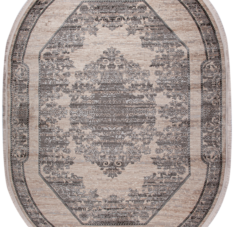 36972X oval L.BEIGE / L.GREY