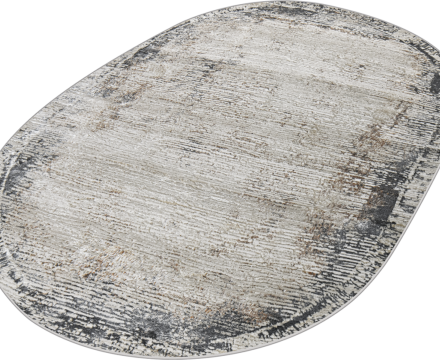 38548A oval GREY FLS / CREAM FLS