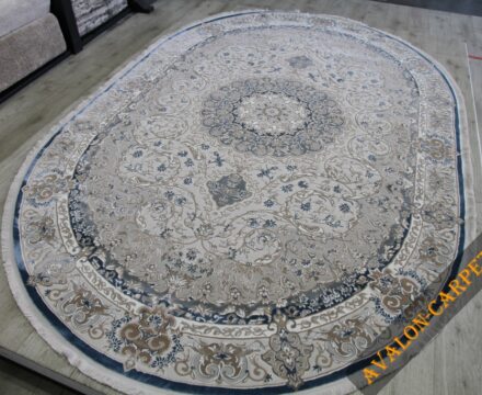 36980X oval BLUE / BLUE