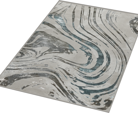 40839A stan BLUE FLS / BEIGE COK