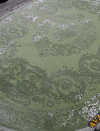 P4204C oval GREEN / GREEN