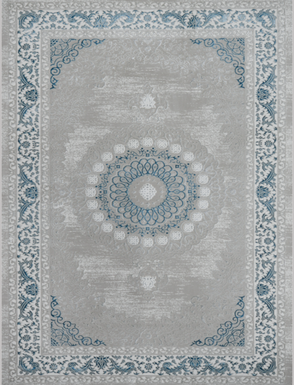 39888A stan BLUE FLS / BEIGE COK