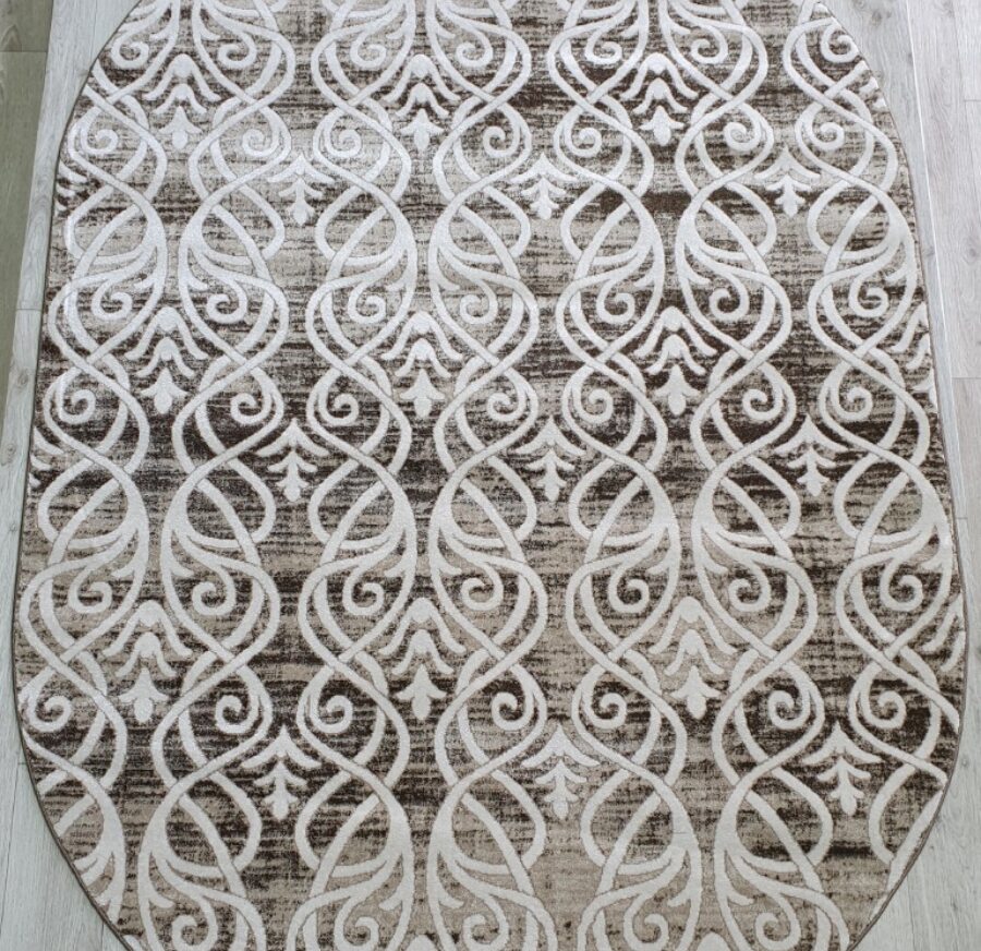 36118X oval L.BEIGE / L.BEIGE