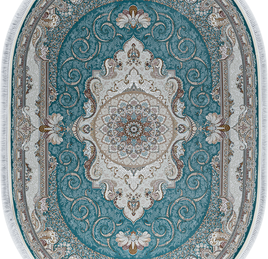 G144 oval BLUE / GRAY