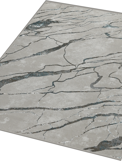 40843A stan BLUE FLS / BEIGE COK