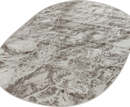 38113A oval BEIGE / D.BEIGE