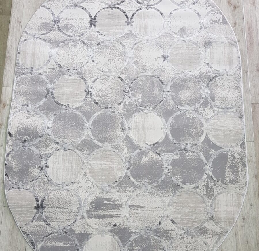 36444B oval GREY / L.GREY