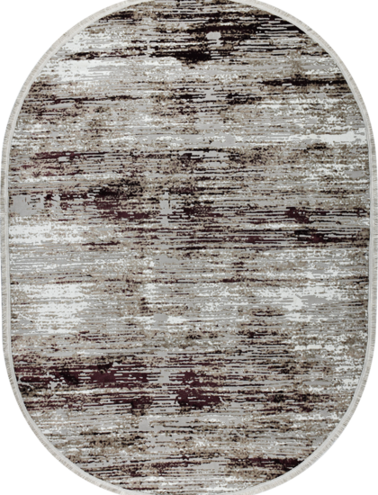 36952A oval DL.LILA / BEIGE