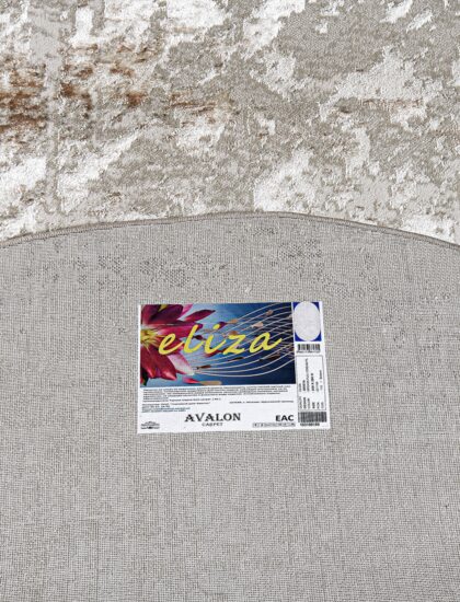 38551A oval BROWN FLS / CREAM FL