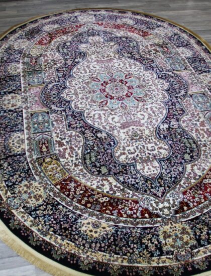 20221B oval NAVY / NAVY