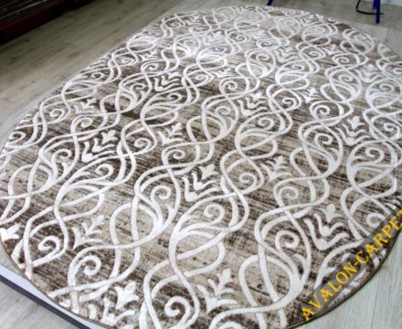 36118X oval L.BEIGE / L.BEIGE