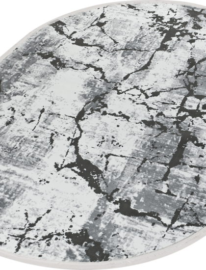 39936A oval GREY / WHITE