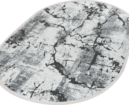 39936A oval GREY / WHITE