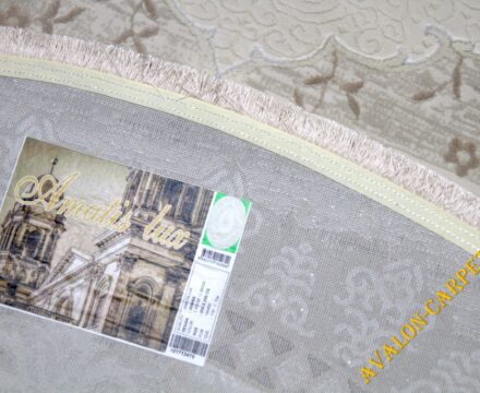 36548A oval L.BEIGE / L.BEIGE