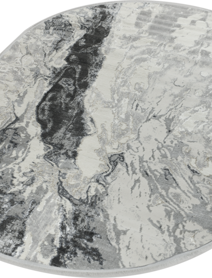 51266B oval GREY / L.GREY