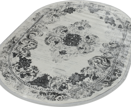 39983B oval GREY / L.GREY