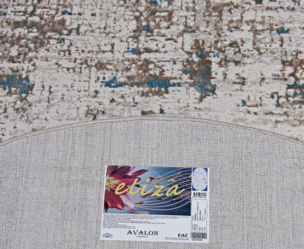 38554A oval BLUE FLS / CREAM FLS