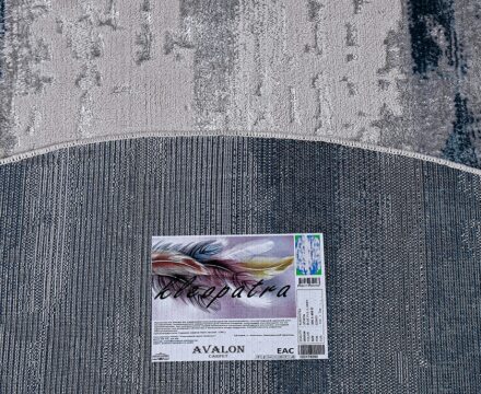 37107A oval BLUE FLS / L.GREY