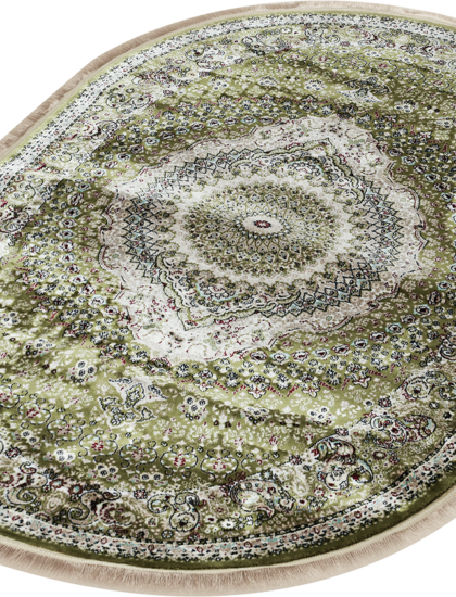 20058A oval GREEN / GREEN