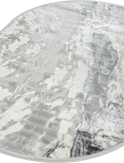 51266B oval GREY / L.GREY