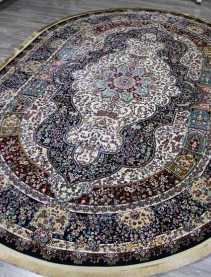 20221B oval NAVY / NAVY