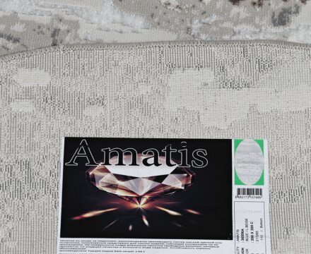 36556A daire L.BEIGE / BLUE